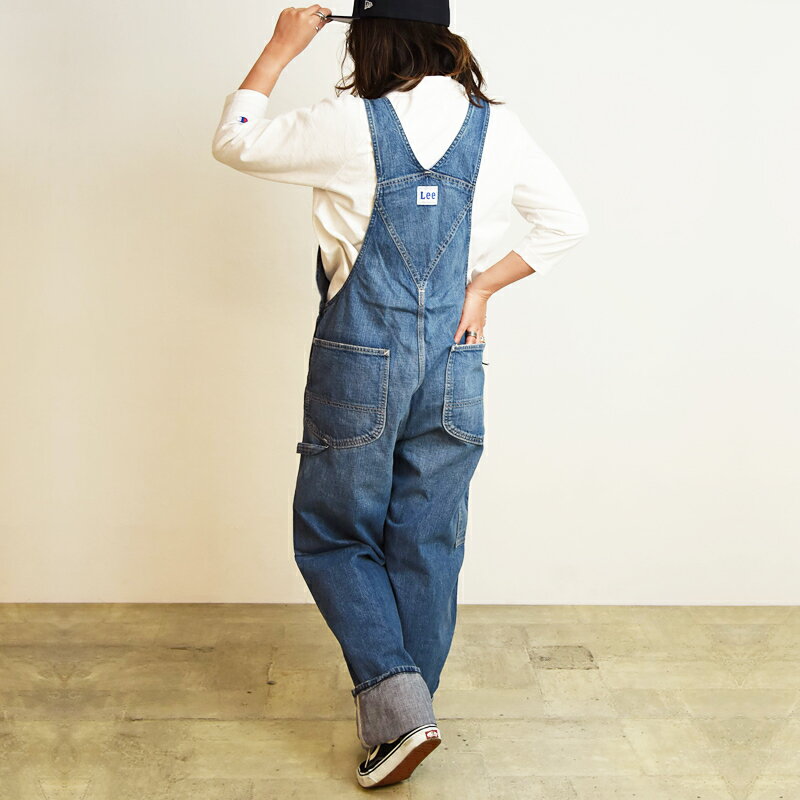 日本製【セール／30%OFF】Lee リー DUNGAREES ダンガリーズ オーバーオール サロペット メンズ商品 レディース着用 デニム 男女兼用 ジェンダーレス ユニセックス キャンプ アウトドア LM7254【gs0】30【ss】OUTLET アウトレットセール