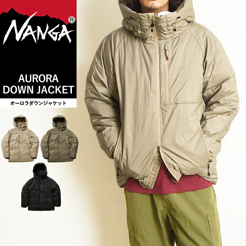 NANGA ʥ   㥱å AURORA DOWN JACKET   ȥɥ  ɿ  ɴ GRAY BEIGE BLACK 1A301gs0ۡפ򸫤