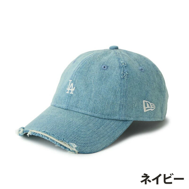 Rakuten - 2026春夏新作【NEWERA/ニューエラ】9TWENTY MLB Damaged Denim ロサンゼルス ドジャース ベースボールキャップ ウォッシュドデニム 帽子・14745092【os】