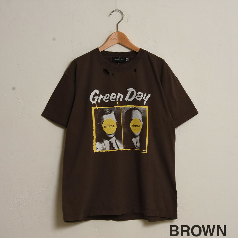 Rakuten - 2026春夏新作【GOOD ROCK SPEED/グッドロックスピード】GREEN DAY nimrod グリーンデイ ニムロッド 半袖 Tシャツ レディース サイズ・26GRD001W【os】