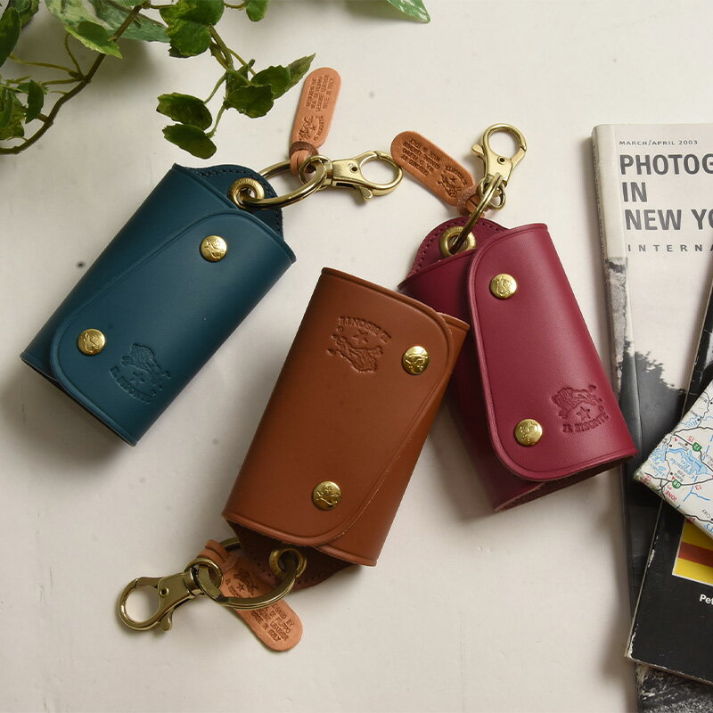 Rakuten - 【IL BISONTE/イルビゾンテ】KEY CASE レザーキーケース 限定カラー 54252309850【os】