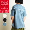 マンハッタンポーテージ Manhattan Portage バックロゴ サイドスリット 半袖Tシャツ GEOGRAPHY別注 メンズ レディース MP-GEO03