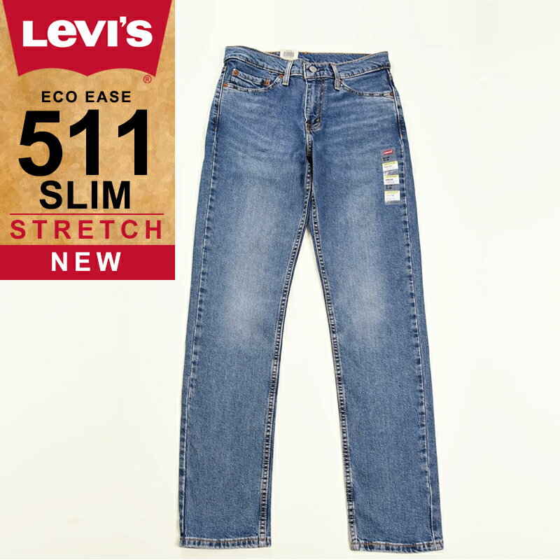 【セール／40 OFF】 LEVI 039 S リーバイス 511 スリムテーパード デニムパンツ ジーンズ メンズ ストレッチ ジーパン スリム フィット 細め すっきり 大きいサイズ 04511-5192/5129/5127 Levis SALE【gs0】