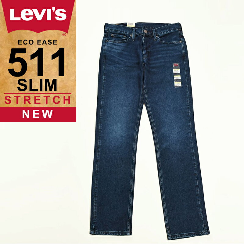 【セール／40 OFF】 LEVI 039 S リーバイス 511 スリムテーパード デニムパンツ ジーンズ メンズ ストレッチ ジーパン スリム フィット 細め すっきり 大きいサイズ 04511-5192/5129/5127 Levis SALE【gs0】