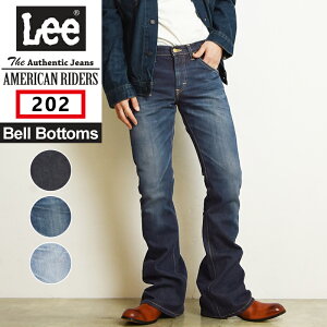 2023新作【SALE／10%OFF】裾上げ無料 Lee リー AMERICAN RIDERS アメリカンライダース 202 ベルボトムジーンズ フレアパンツ メンズ デニム 定番 LM8202【gs0】