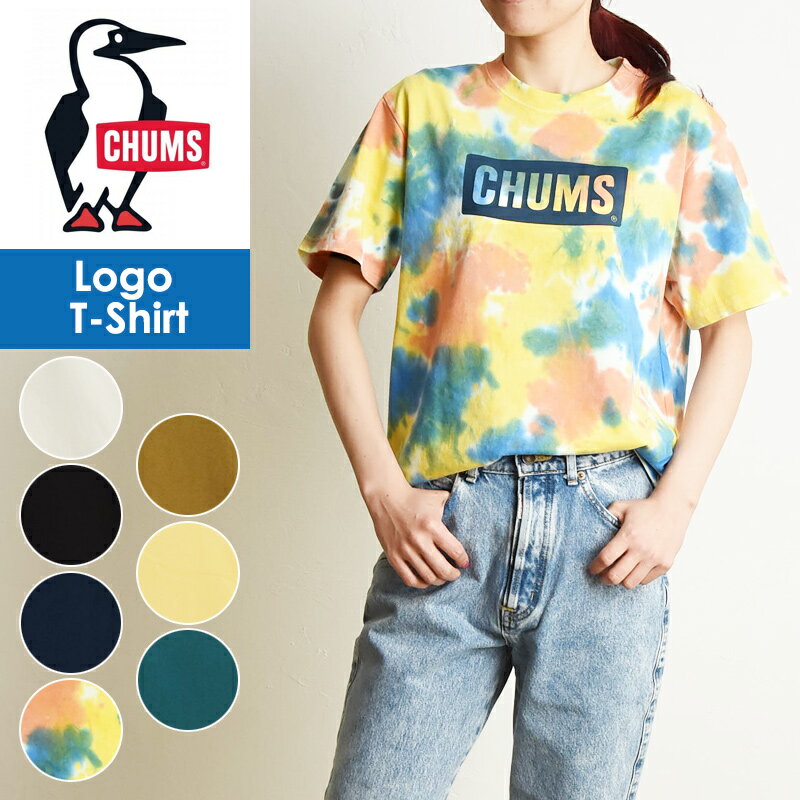 チャムス Tシャツ レディース CHUMS チャムス ロゴ Tシャツ 半袖 シンプル 定番 メンズ商品 レディース着用 ユニセックス アウトドア キャンプ カジュアル CH01-1833