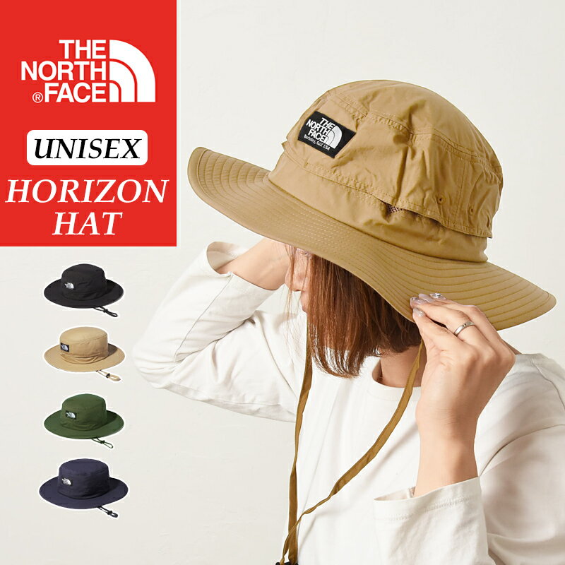 2021-2022新作 国内正規品 ノースフェイス THE NORTH FACE ホライズンハット メンズ レディース ハット 帽子 つば広 アウトドア フェス キャンプ トレッキング UV 撥水 ホライゾンハット NN41918【gs2】