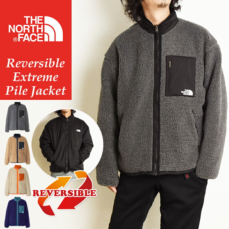 ザ・ノース・フェイス ボアジャケット レディース ノースフェイス THE NORTH FACE リバーシブル エクストリーム パイル ジャケット メンズ レディース フリースジャケット ナイロンアウター ボアジャケット 撥水 防水 2WAY NP72333 Reversible Extreme Pile Jacket アウトドア フェス キャンプ【gs0】