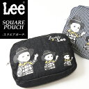 【セール/20%OFF】リー LEE バディーリー Buddy Lee スクエアポーチ レディース メンズ 化粧ポーチ かわいい 小物入れ おしゃれ SALE ...
