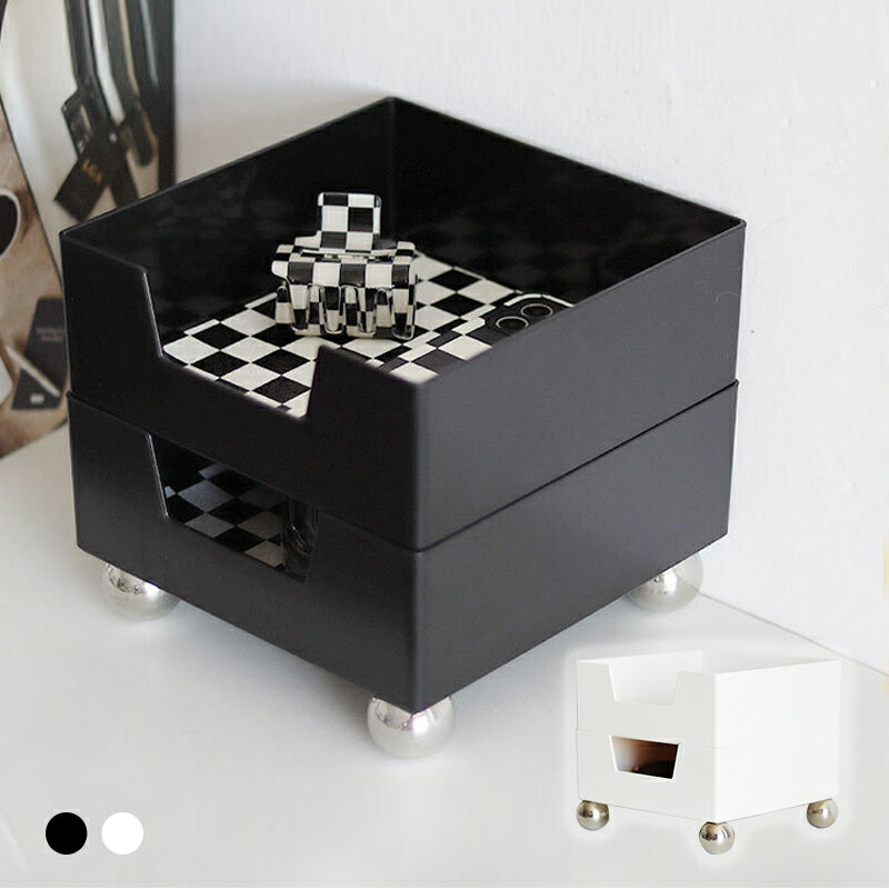 小物 トレー 北欧　アクセサリートレー 2段 収納ボックス卓上 デスク収納 収納ケース PUレザー メイク..