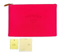 【中古品】HERMES エルメス ポーチ フラット 化粧ポーチ ヨッティング PM ハイビスカス ピンクカラー コットン100% シルバー金具