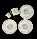【中古品】Wedgwood ウエッジウッド ピーターラビット 食器セット レトロ