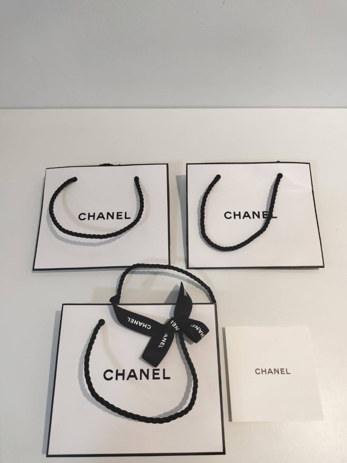 【中古品】シャネル 【CHANEL】 ショッパー 紙袋 小サイズ まとめ売り　お買い得