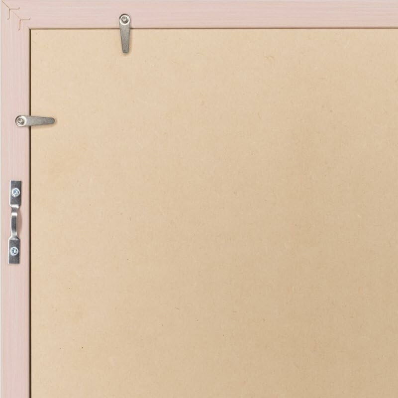 ハーフサイズポスター額縁 APS-02 A1ハーフ(297×841mm) ピンク UVカットアクリル仕様 角金具付き【受注生産品のため返品不可】【東北・北海道・沖縄・離島は配送不可】 [3]