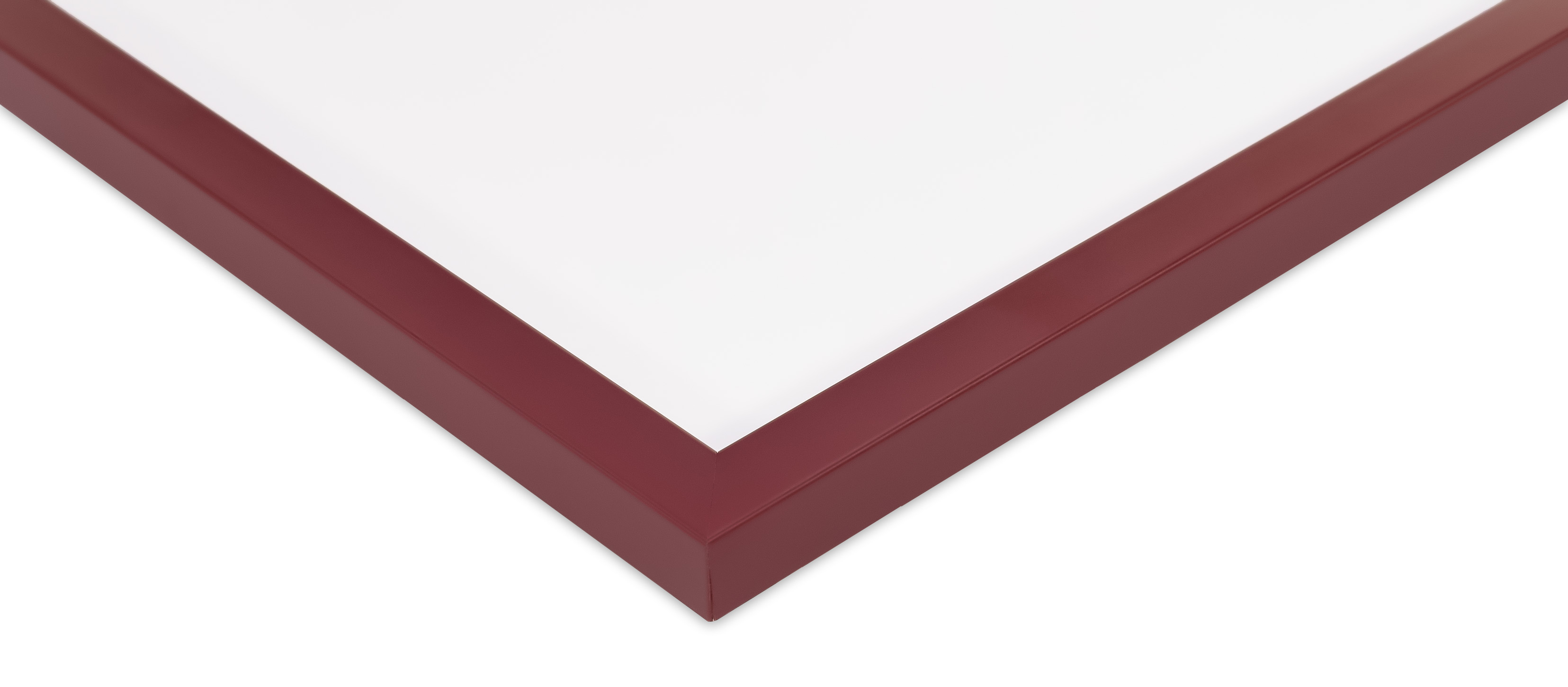 アートハウスゲルボアのミニ色紙 121×136mm 用額縁 ワインレッド系 ボルドー 木製 UVカットアクリル仕様 G1306L サイン・イラスト・記念色紙など 【受注生産品のため返品不可】【東北・北海道・沖縄・離島は配送不可】｜アングル2
