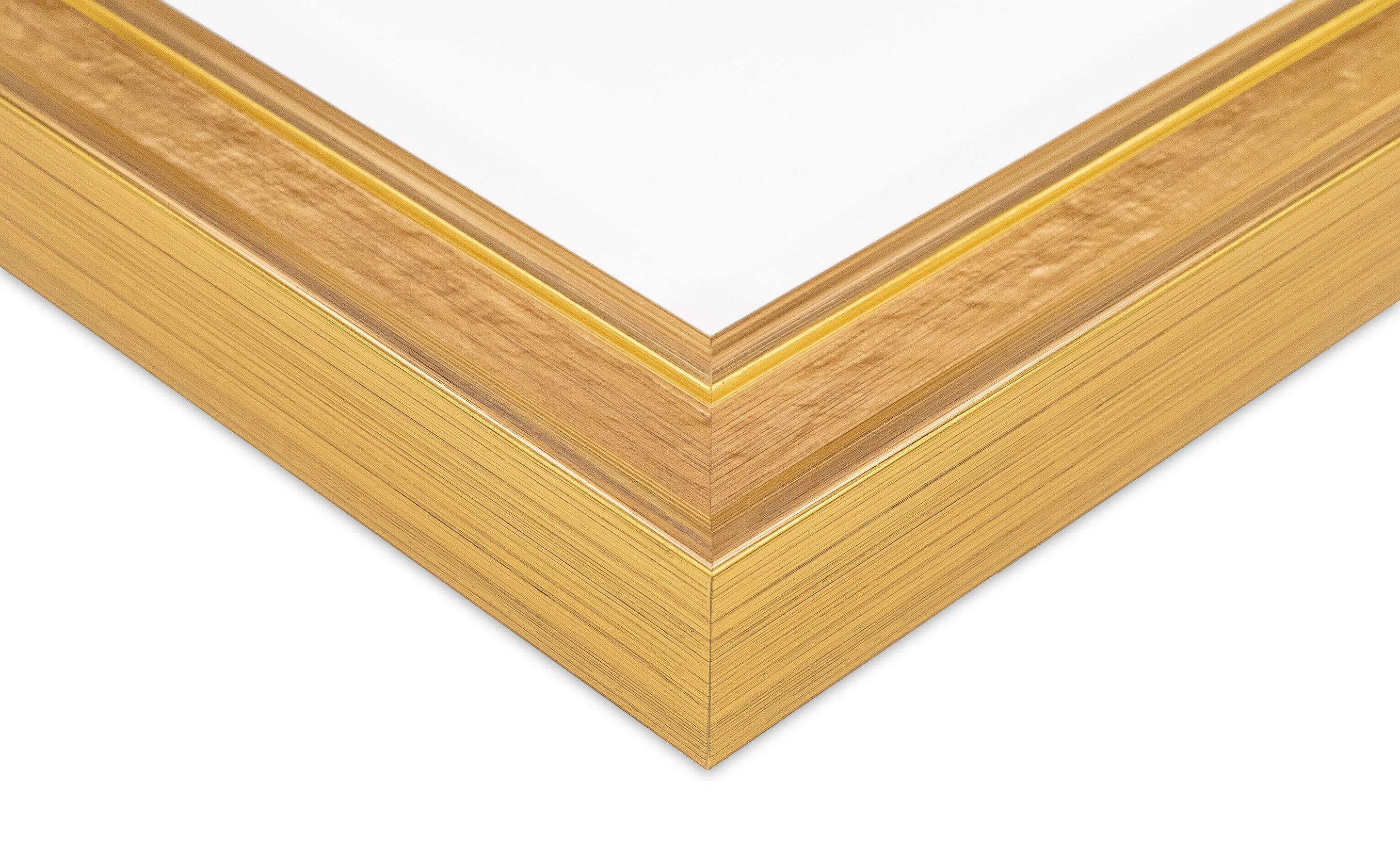 正方形額縁 70角 700×700mm ゴールド 樹脂製 UVカットアクリル仕様 G8239D 大型アート・店舗ディスプレイなど 【受注生産品のため返品不可】【東北・北海道・沖縄・離島は配送不可】