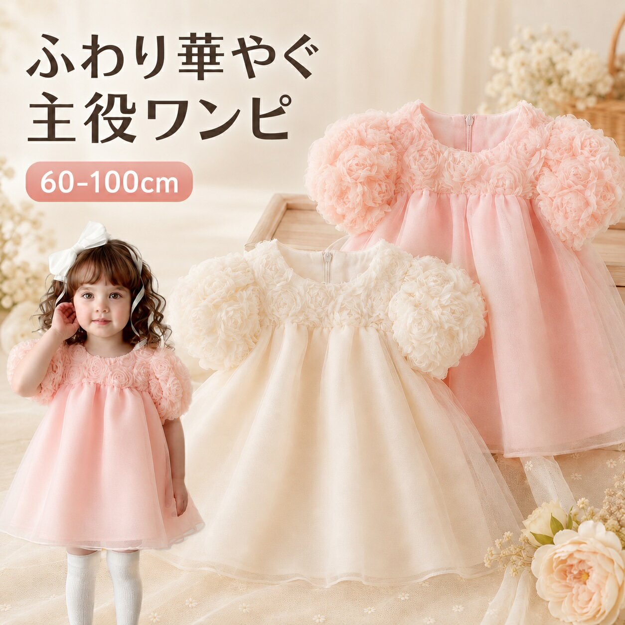 【めぇ】ドール　赤ちゃん　ドレス　服　兄妹　おそろい 楽天市場】姉妹 お揃い（ベビードレス・セレモニードレス｜ベビー