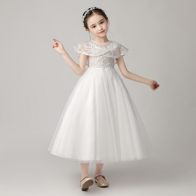 ドレス 女の子 キッズ キッズドレス 子供 子ども 子供ドレス フォーマル 結婚式 発表会 ワンピース パーティードレス 七五三 ロングドレス 上品 かわいい 高級感 100 110 120 130 140 150 160