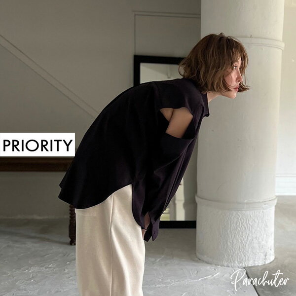 乐天商城 - ご予約商品 ポイントアップ【PRIORITY】プライオリティ 3WAYストライブシャツ P67057HW　2026 ご予約 人気 30代 40代 50代 60代 セレクトショップ パラシューター オンラインショップ 正規取扱店