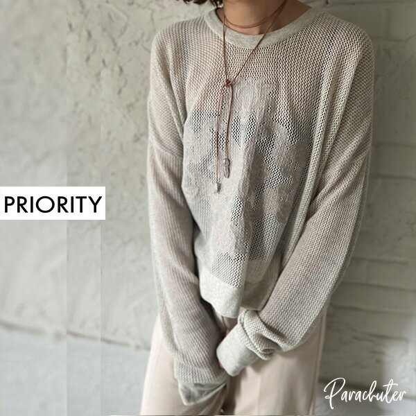 乐天商城 - ご予約商品 ポイントアップ【PRIORITY】プライオリティ 刺繍メッシュ PO P67003KR 2026 ご予約 人気 30代 40代 50代 60代 セレクトショップ パラシューター オンラインショップ 正規取扱店