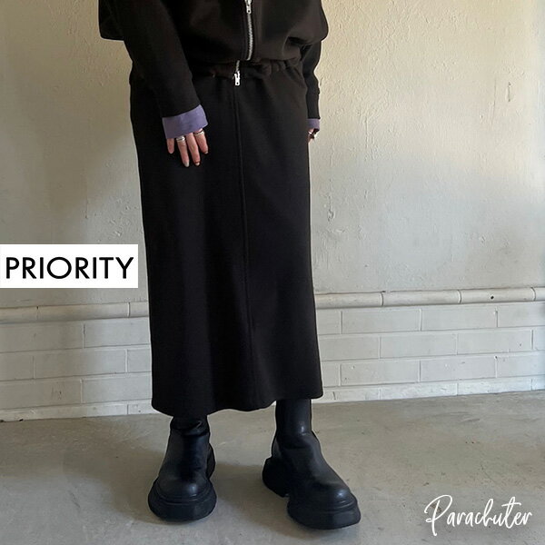 乐天商城 - ご予約商品 ポイントアップ【PRIORITY】プライオリティ ウールブレンドスカート　P67033JT 2026 ご予約 人気 30代 40代 50代 60代 セレクトショップ パラシューター オンラインショップ 正規取扱店