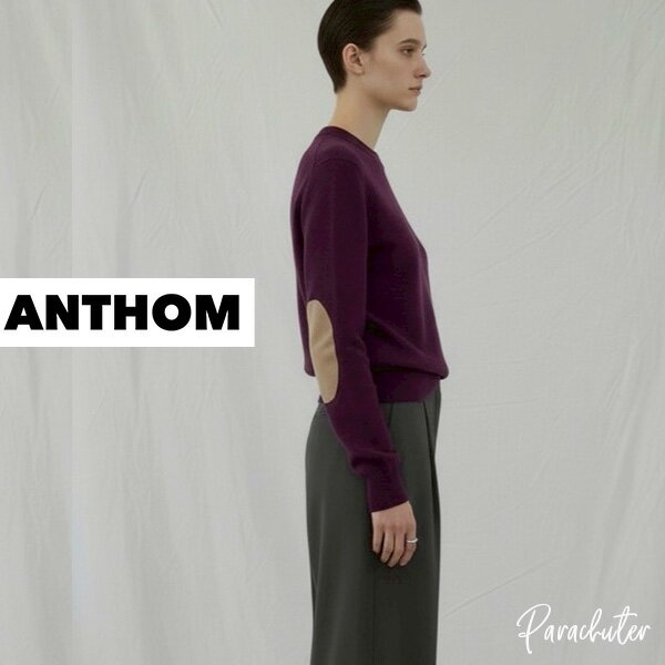 乐天商城 - ご予約POINT UP【ANTHOM】アントム カシミヤ 定番エルボーパッチTOP A26512 人気 30代 40代 50代 60代 セレクトショップ パラシューター 公式 オンラインショップ 正規取扱店