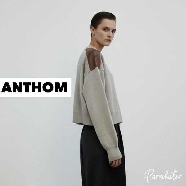 乐天商城 - ご予約POINT UP【ANTHOM】アントム カシミヤ混 コマンドセーター А41521 人気 30代 40代 50代 60代 セレクトショップ パラシューター 公式 オンラインショップ 正規取扱店