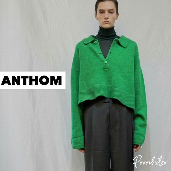 乐天商城 - ご予約POINT UP【ANTHOM】アントム スキッパー リラックスKNIT A41525 人気 30代 40代 50代 60代 セレクトショップ パラシューター 公式 オンラインショップ 正規取扱店