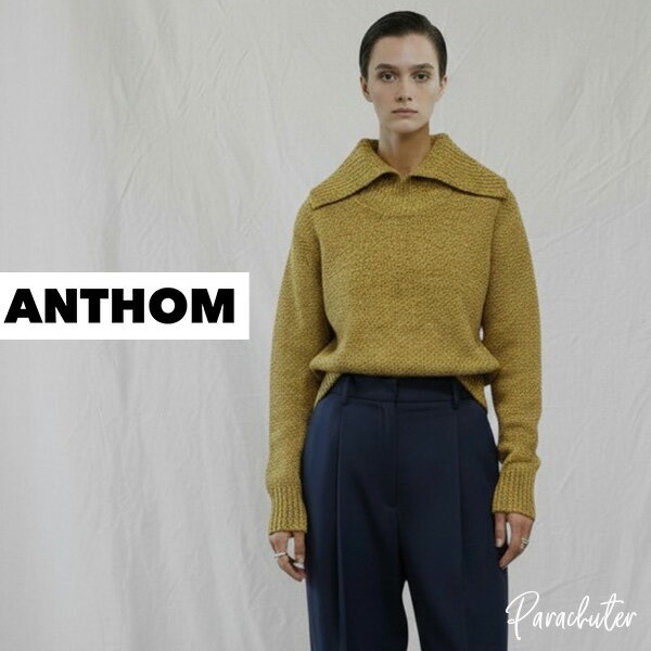 乐天商城 - ご予約POINT UP【ANTHOM】アントム ミックス糸 セーラーカラーKNIT A41541 人気 30代 40代 50代 60代 セレクトショップ パラシューター 公式 オンラインショップ 正規取扱店