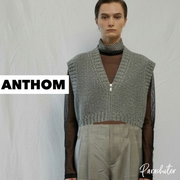 乐天商城 - ご予約POINT UP【ANTHOM】アントム コンパクトKNITベスト A41542 人気 30代 40代 50代 60代 セレクトショップ パラシューター 公式 オンラインショップ 正規取扱店