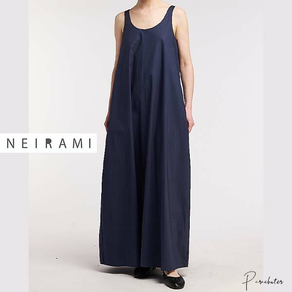 Rakuten - 【プライスダウン】NEIRAMI ネイラミ イタリア マキシ丈ワンピース ネイビー ロング丈ワンピース メイドインイタリー MADE IN ITALY　ファッション 海外 インポート カジュアル セレクトショップ パラシューター 30代 40代 50代 60代 正規取扱店 オンラインショップ