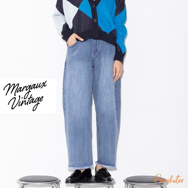 【MARGAUX VINTAGE】マルゴーヴィンテージ パリジェンヌデニム MG PT - 2026 人気 30代 40代 50代 60代 セレクトショップ パラシューター オンラインショップ 正規取扱店