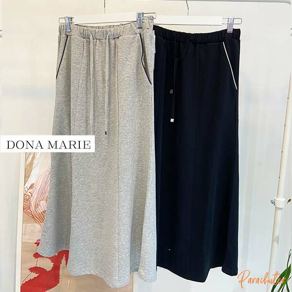 Rakuten - 【DONA MARIE】ドナマリー スウェットスカート 人気 30代 40代 50代 60代 ドナマリー セレクトショップ パラシューター 公式 オンラインショップ 正規取扱店