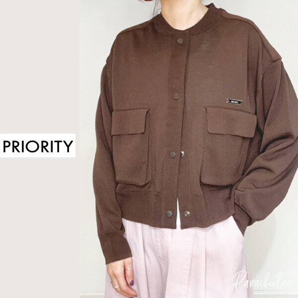 Rakuten - 【PRIORITY】プライオリティ ニットカーディガン　P61115 KR　人気 30代 40代 50代 60代 プライオリティー セレクトショップ パラシューター 公式 オンラインショップ 正規取扱店