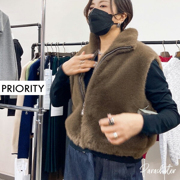 Rakuten - ご予約商品 【PRIORITY】プライオリティ エコファーベスト　P68000BF 2026 ご予約 人気 30代 40代 50代 60代 セレクトショップ パラシューター オンラインショップ 正規取扱店