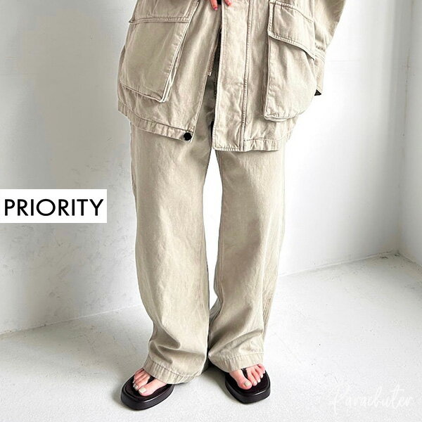 Rakuten - ご予約商品 【PRIORITY】プライオリティ ペインターパンツ　P66180AI 2026 ご予約 人気 30代 40代 50代 60代 セレクトショップ パラシューター オンラインショップ 正規取扱店