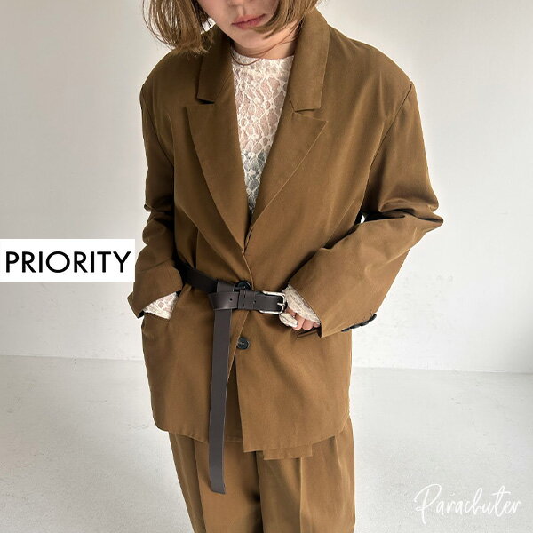 Rakuten - ご予約商品 【PRIORITY】プライオリティ テーラー＆ノーカラー2way ジャケット　P66167HW 2026 ご予約 人気 30代 40代 50代 60代 セレクトショップ パラシューター オンラインショップ 正規取扱店