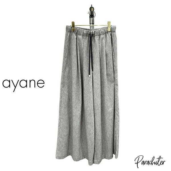 乐天商城 - 【ayane】アヤン リネン混スラブワイドパンツ 836607 2026 mid-summer ご予約 人気 30代 40代 50代 60代 セレクトショップ パラシューター アヤン ayane オンラインショップ 正規取扱店
