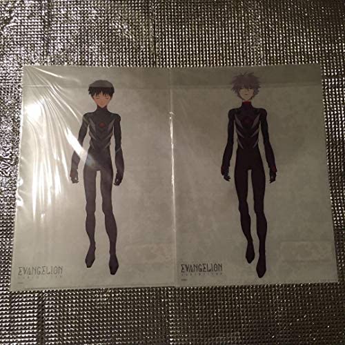 エヴァ クリアファイル エヴァ展 碇シンジ 渚カヲル 2点セット