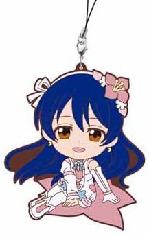 【中古】一番くじプレミアム ラブライブ！ The School Idol Movie L賞 ビッグラバーストラップ 園田海未 単品