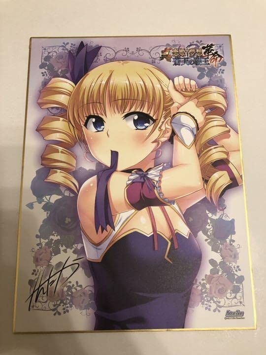 【中古】真恋姫†夢想-革命- 蒼天の覇王 かんたか 描き下ろし 大判 色紙