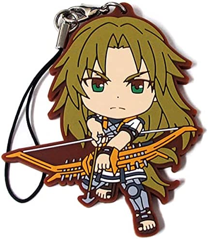 【中古】一番くじ Fate/Apocrypha G賞 黒の陣営ver. ラバーストラップ 黒のアーチャー ケイローン