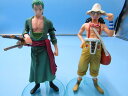 【中古】ONE PIECE 超ワンピース スタイリング REUNITED PIRATES…2種 (ロロノア ゾロ ウソップ…フィギュア) 箱なし