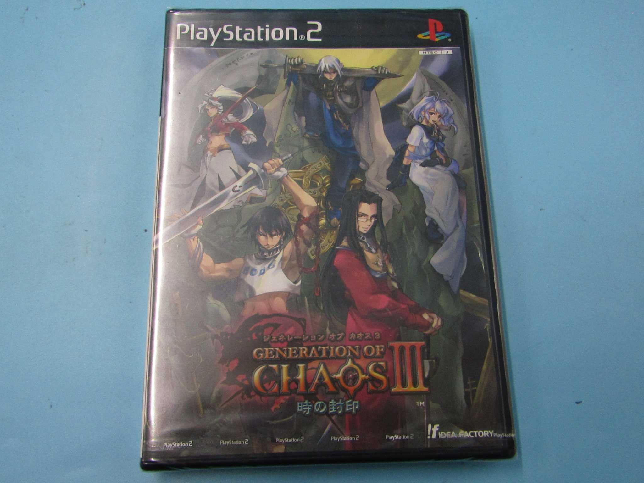 【中古】PS2　GENERATION OF CHAOS 3 時の封印 限定版 特典欠品　ソフト単品