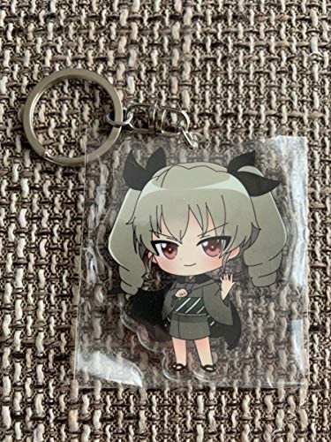 【中古】ガールズ パンツァー ガルパン アクリルキーホルダー vol.2 ローソン アンチョビ