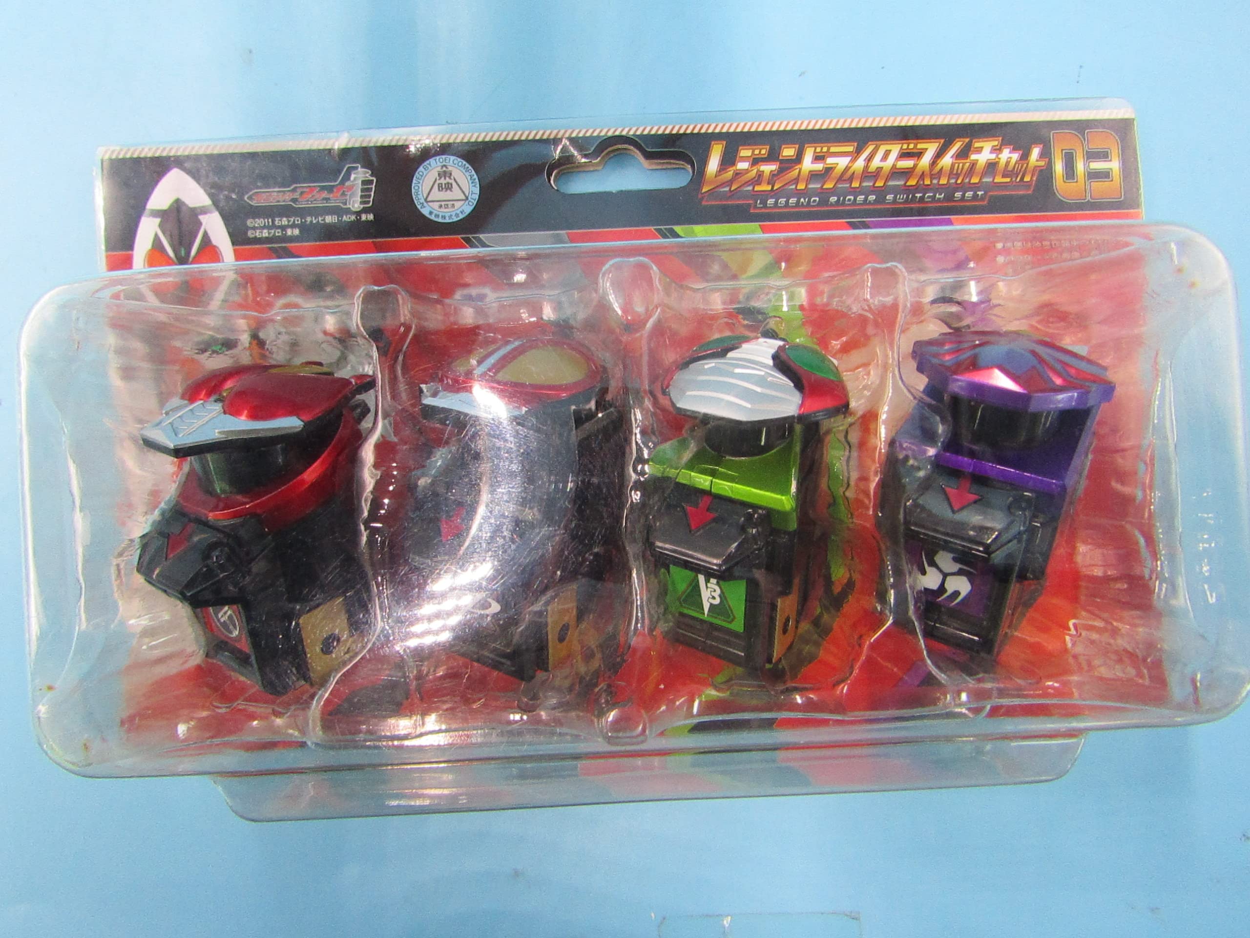 【中古】仮面ライダーフォーゼ レジェンドライダースイッチセット03