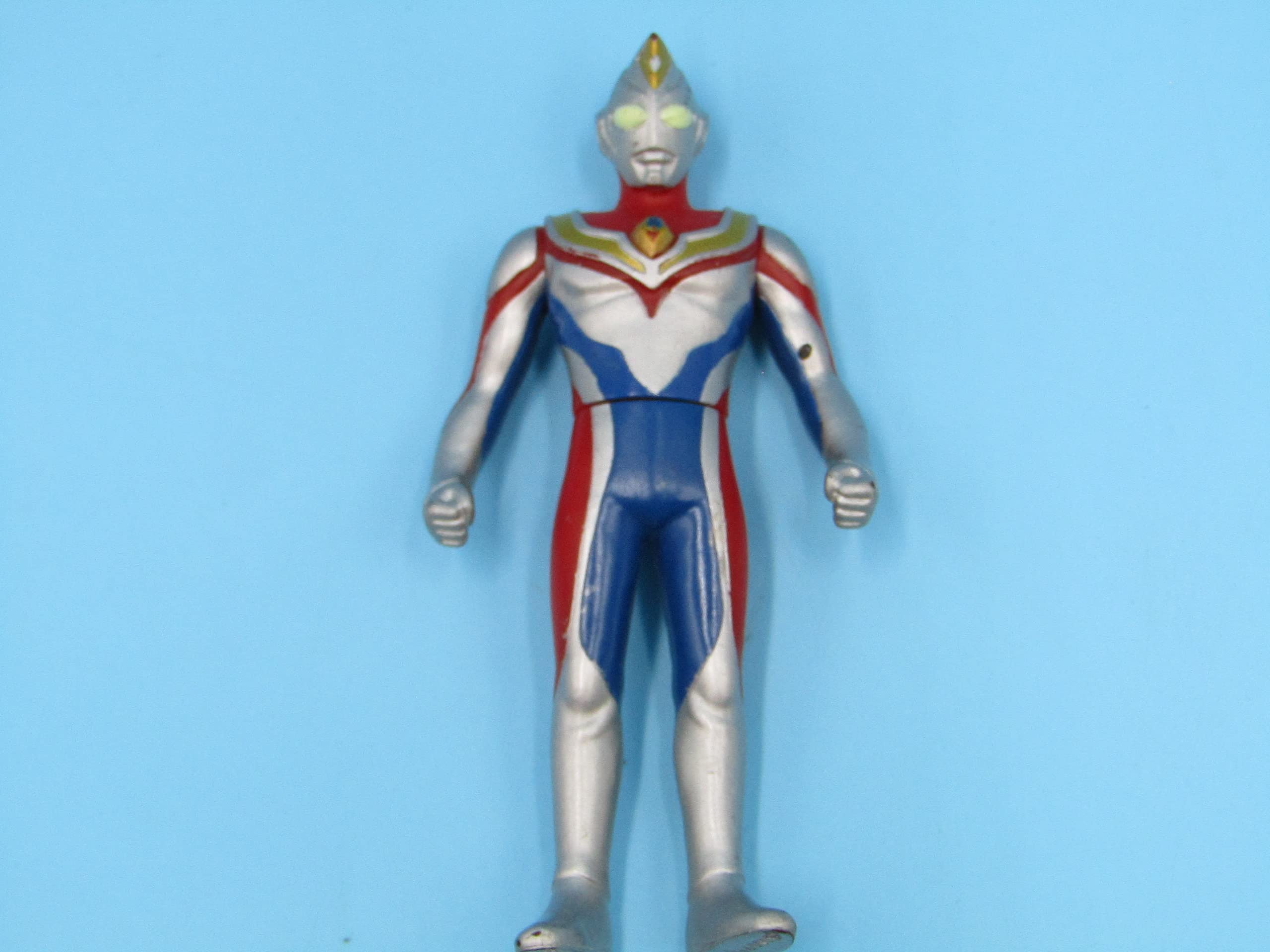 【中古】円谷 ウルトラ ソフビ ウルトラマン ウルトラマンダイナ フラッシュタイプ 2003 約11cm 箱なし