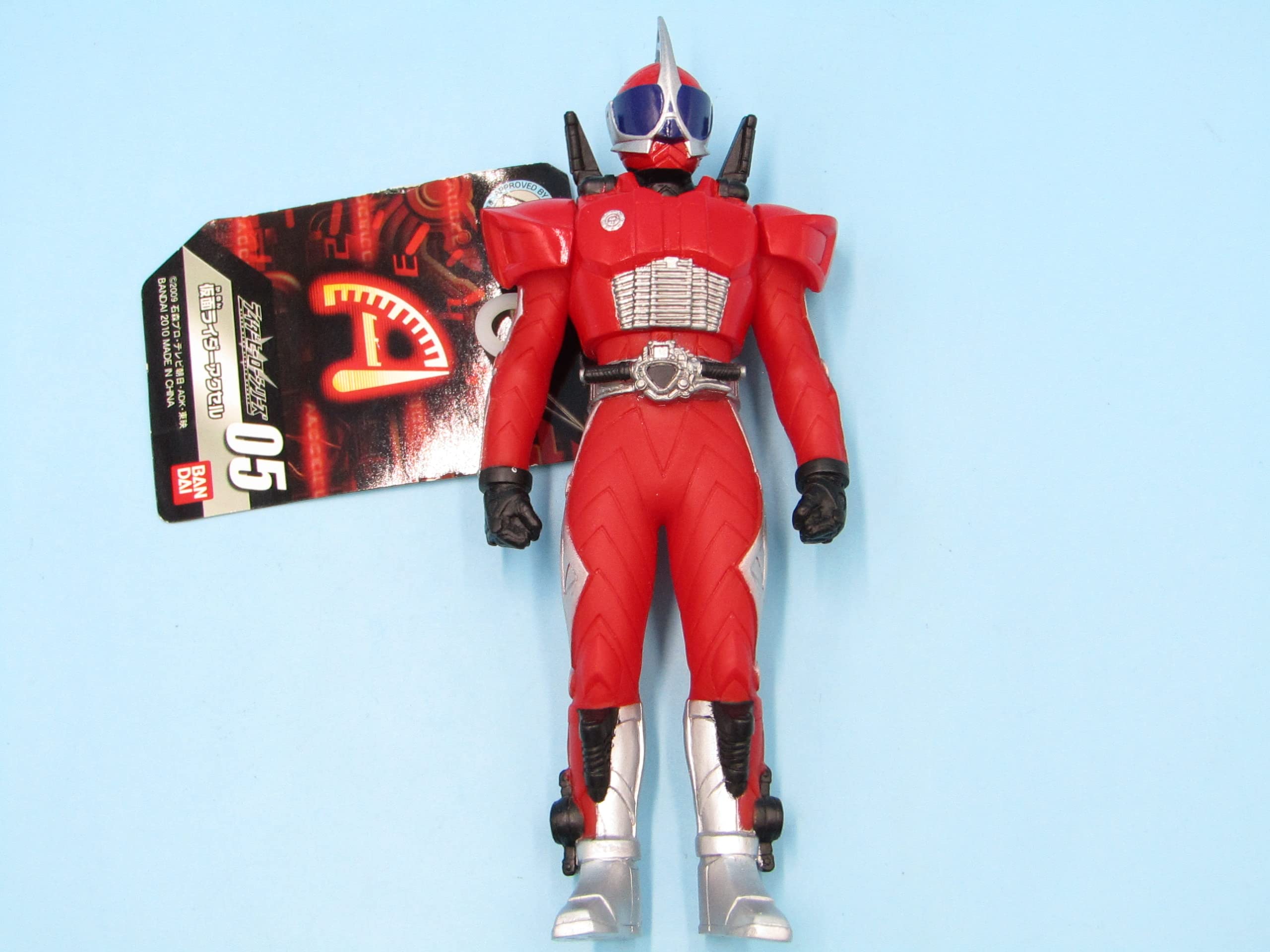 【中古】仮面ライダーW(ダブル) ライダーヒーローシリーズW05 仮面ライダーアクセル　箱なし