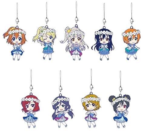 【中古】ねんどろいどぷらす ラバーストラップ ラブライブ！02 ［全9種セット(フルコンプ)］(単品)　箱なし