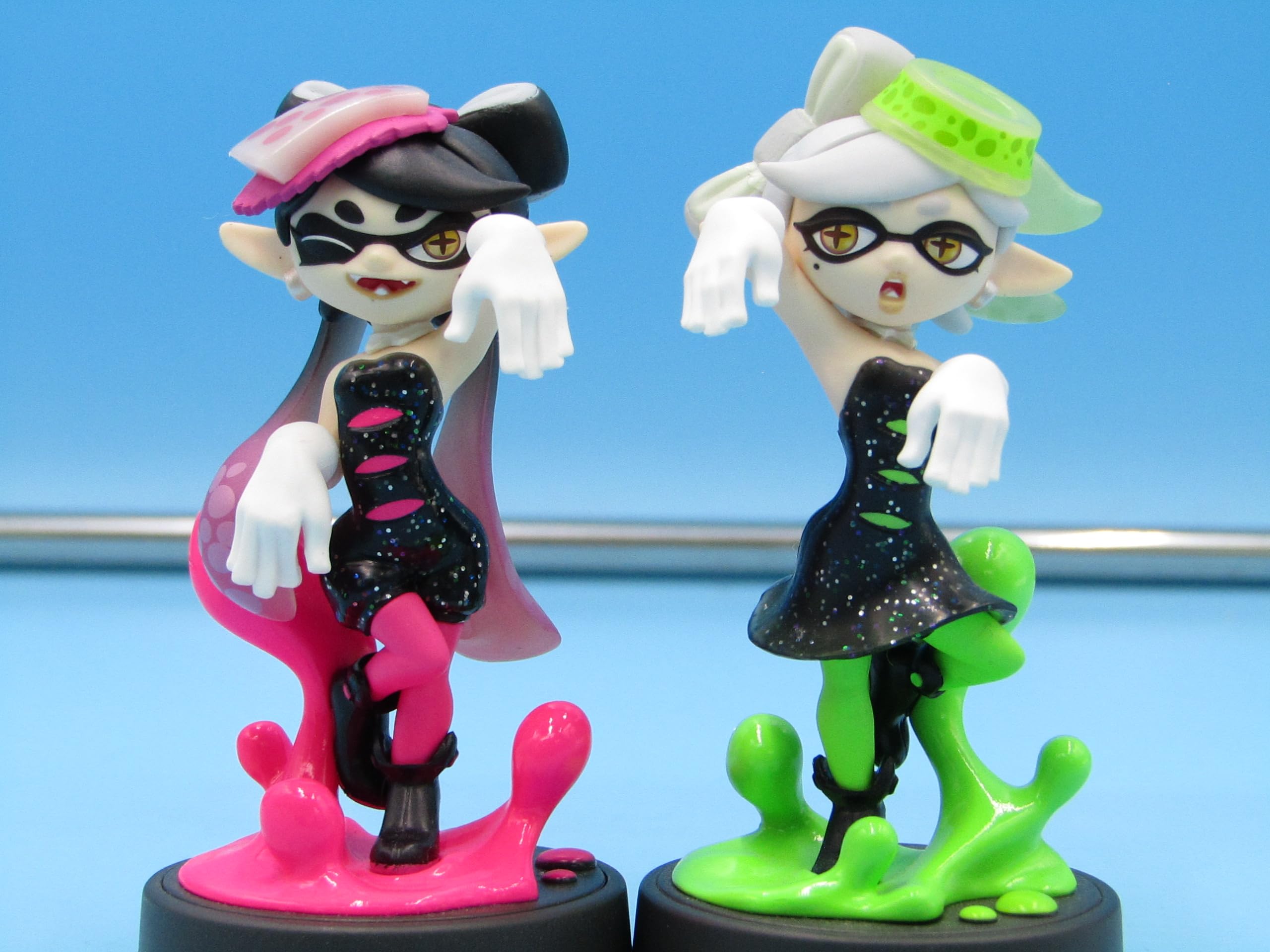 【中古】アミーボ 2体セット[アオリ/ホタル] (スプラトゥーンシリーズ)　箱なし